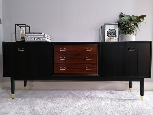 Upcycled plan sideboard - upcycled,