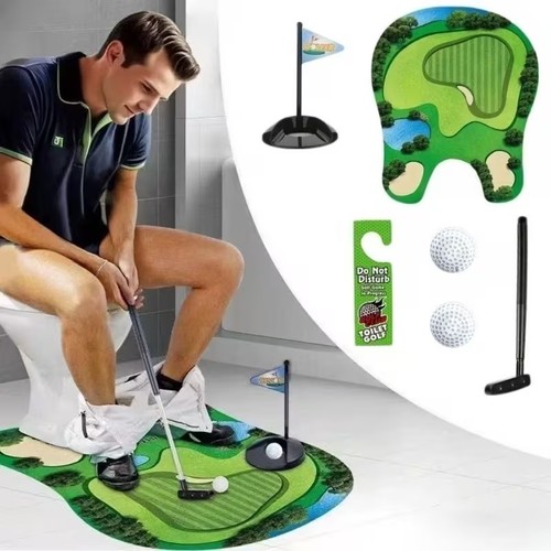 Funny toilet golf mini - funny,