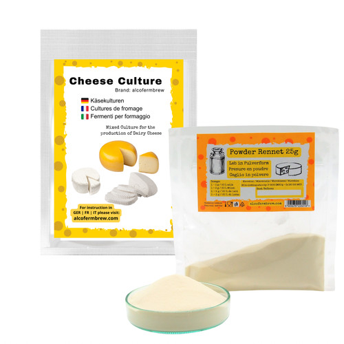 Cheese culture microbial - +,