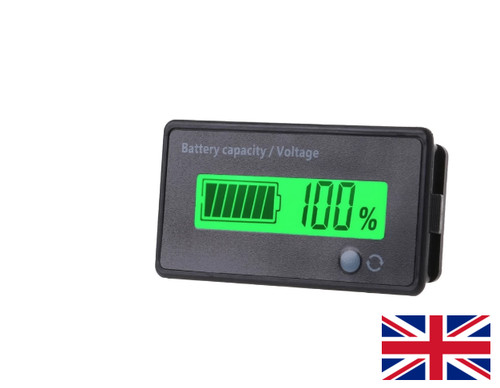 Battery capacity voltmeter - battery,