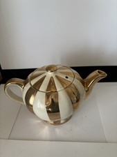 Vintage Art Deco TEAPOT Gold