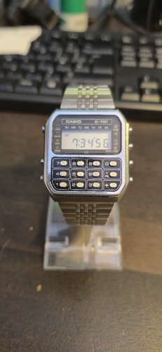 Very rare vintage casio 701 - vintage, c-701