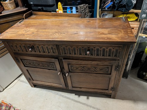 Antique solid oak - solid,