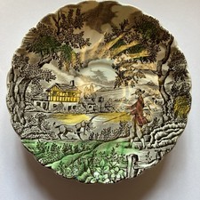 The Hunter by Myott Vintage replacement saucer. Made in England