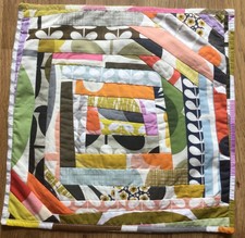 11” Square Patchwork Cushion
