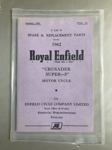 Royal enfield crusader - enfield, super