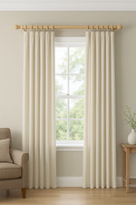 35mm Wooden Curtain Pole Set