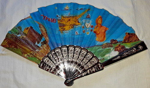 Vintage tourist hand held - hand,