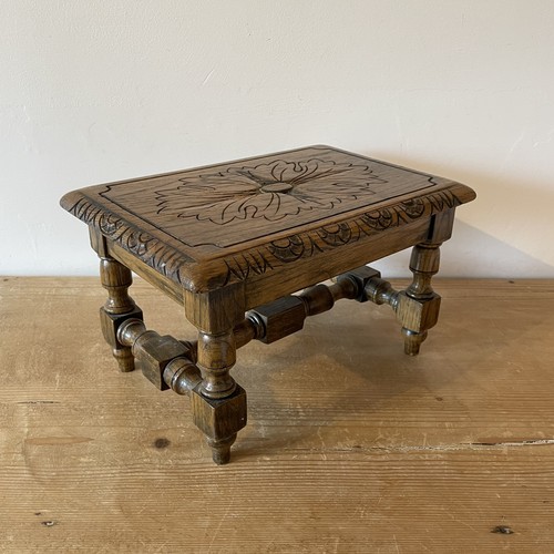 Antique floral turned - antique,