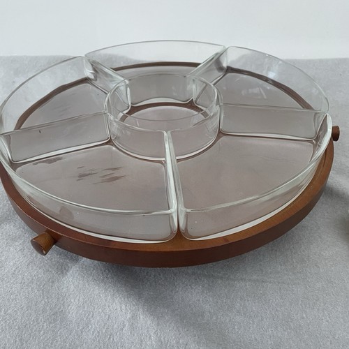 Vintage 1960s teak lazy - 1960s,