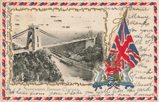 Postcard clifton suspension - postcard,