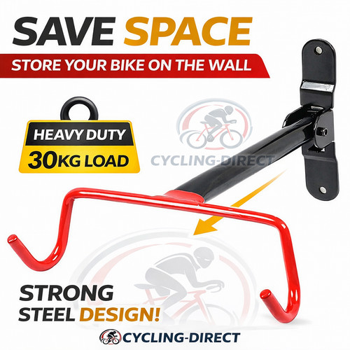 Bike wall mount hook - bike, heavy