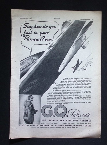 Original 1942 advert q - 1942, g.q