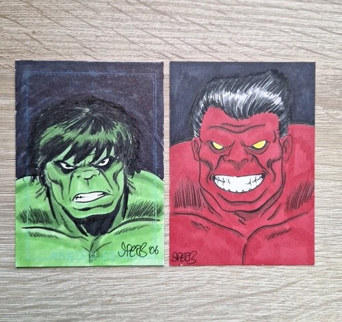 Two hulk hand - hand, drawn