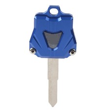 Blue Motorcycle Key Shell Case