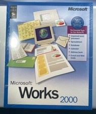 Microsoft Works 2000 for PC