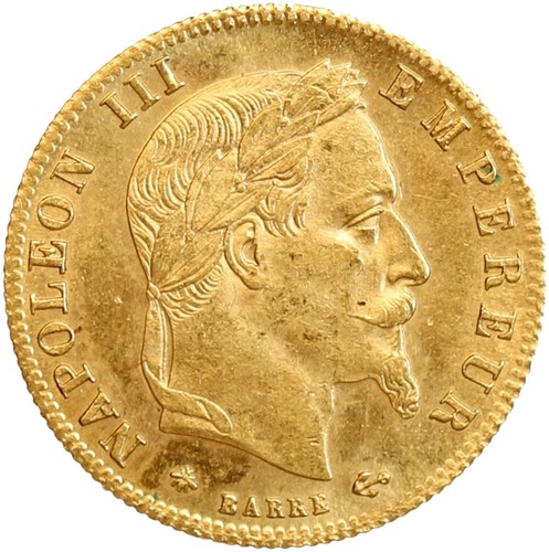 Francs napoleon iii - francs, laureate