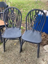 Vintage Retro Grey Painted