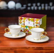 Retro Ritz Porcelain Tea Cup