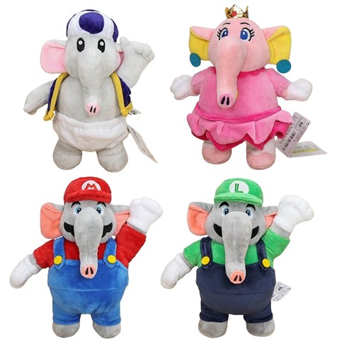 Elephant mario luigi peach - mario,