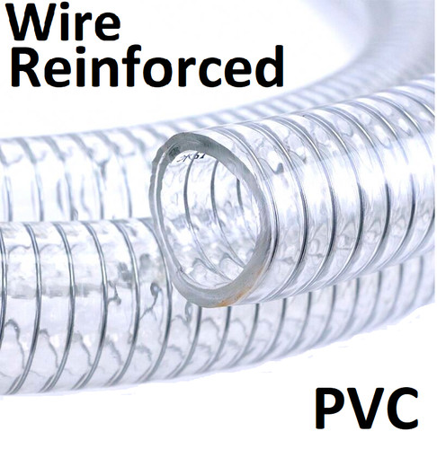 Wire pvc reinforced - suction, &