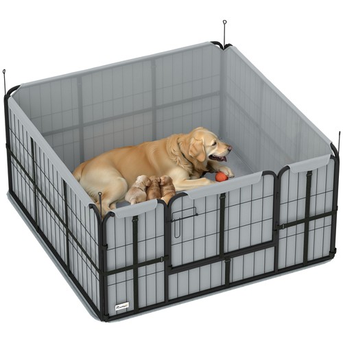 Pawhut whelping box - pawhut, w/