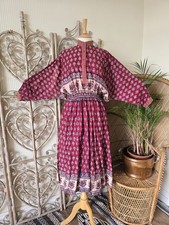 Vintage floral cotton Indian