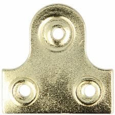 10x Brass Mirror Wall Bracket