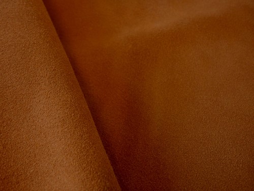 Rich tan brown thick calfskin - rich,
