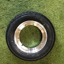Vespa PX T5 LML PE 10" Tubeless Rim Polished Alloy Fitted with Michelin S83 Tyre