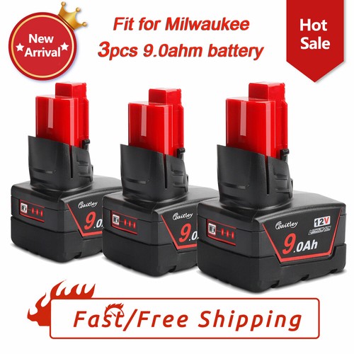 Pack for milwaukee m12 - 3-pack,