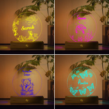 Personalised Name Night Light