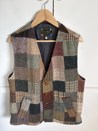 Vintage donegal patchwork - vintage,
