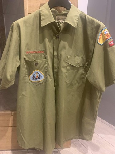 Vintage boy scouts - boy, uniform