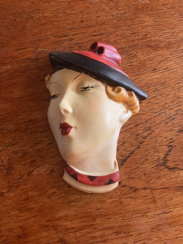 Art deco wall mask - art,
