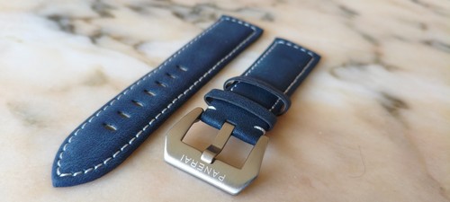 Frosted blue leather suede - blue,