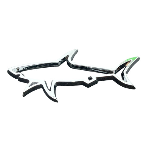 Jaws great white shark chrome - white,