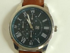 (ref107W) Gent's River Island Wristwatch With New Battery