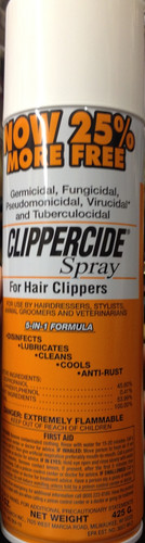 Clippercide spray for clippers - clippercide,
