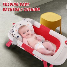 Baby Bath Tub Collapsible Foldable Portable Washing Babies New Born Kid Toddler
