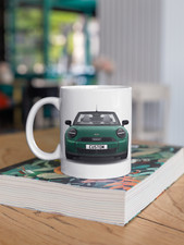 Personalised Mini Cooper Convertible C Classic Coffee Mug Gift - Choose Colour