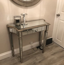 Modern Glass Console Table