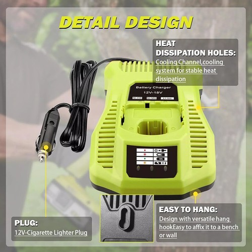 Mini car charger for ryobi - mini,
