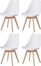 White 4pcs Modern Dining