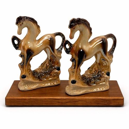 Vintage brazil ceramic horse - vintage,