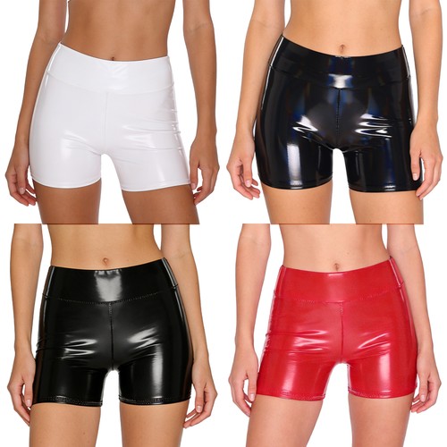 Women wet look - women, high