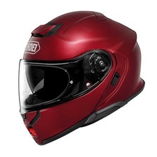 Shoei Neotec 3 Flip Up Bluetooth ready Helmet- Plain Garnet Metallic QP