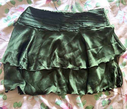 Women green satin - women’s,