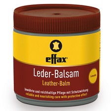 Effax Leather Balm For Care Of Leather Equipment Saddles Equestrian Horse 500ml