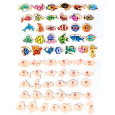 Wooden Magnetic Fishing Game